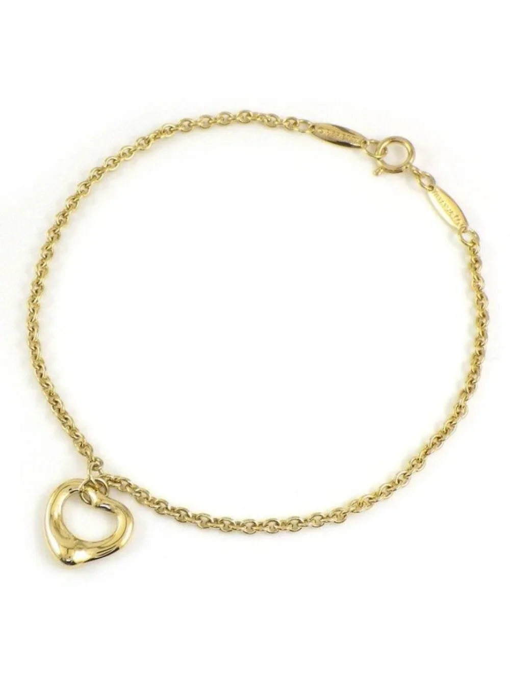 Tiffany & Co Bracelet Open Heart 18k Yellow Gold